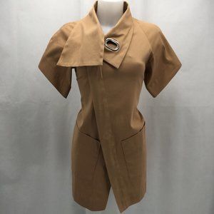 Nima Tan Short Sleeve Dress 4